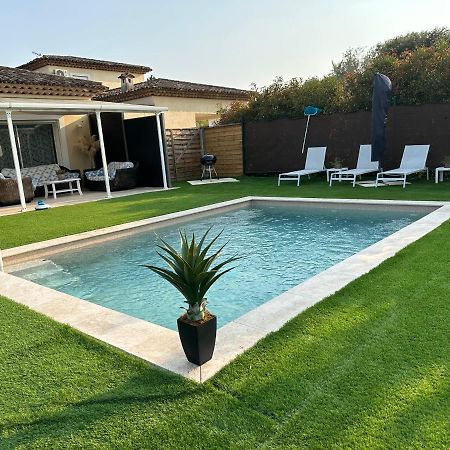 Vila Petite Maisonette Adossee Mais Independante Avec Piscine Peymeinade Exteriér fotografie